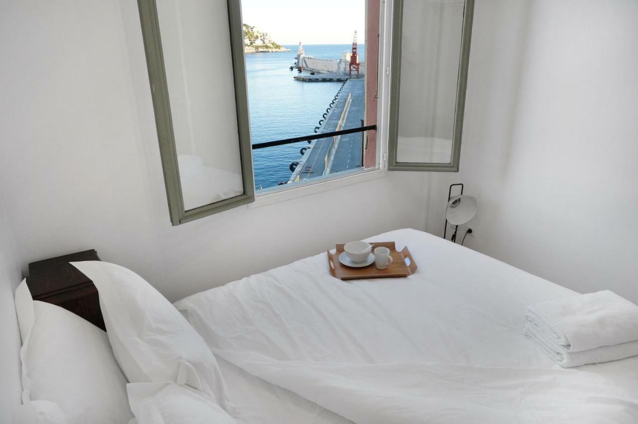 Waterfront Panoramic Sea View, Balcony, Ac Appartement Nice